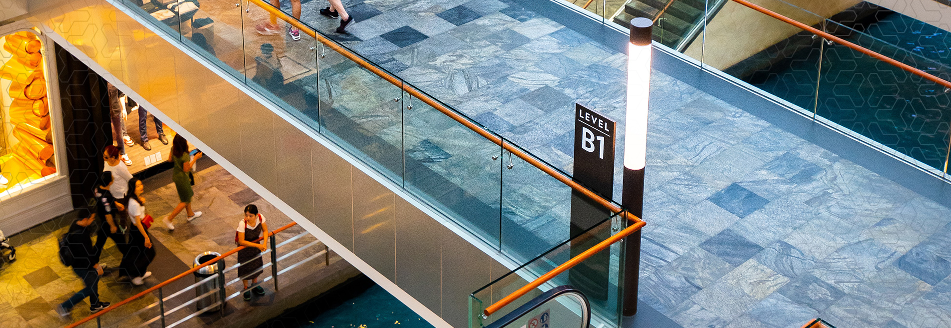 Wayfinding w galerii handlowej